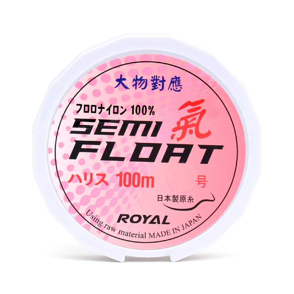 SAPA 로얄 세미플로트 氣(기) 하리스 100m 목줄 선택 나일론 일본 원사 낚시줄