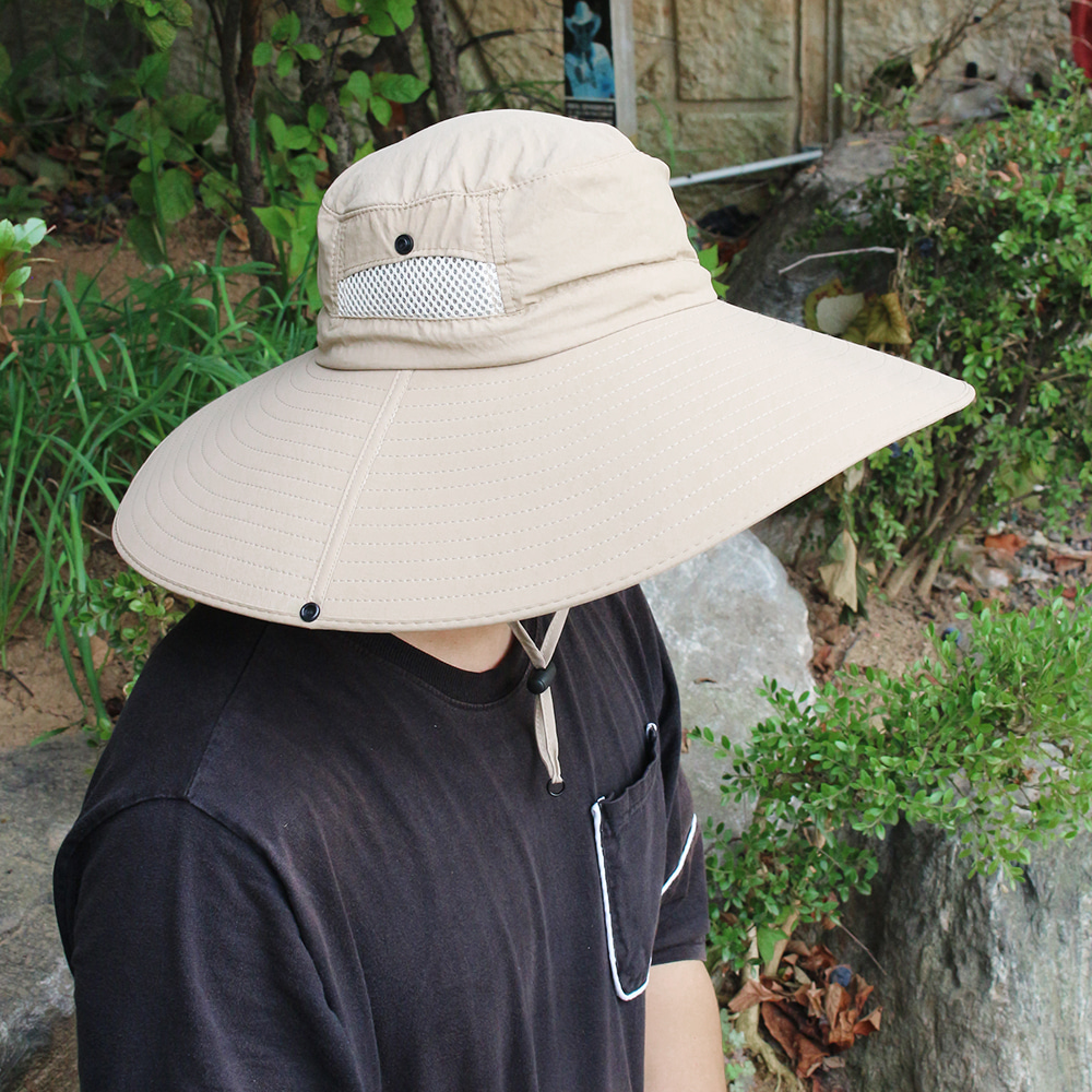 싸파 자외선 차단 모자 선택형 캡 낚시 여행 사파리 등산 캠핑